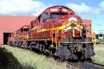 Lake Superior & Ishpeming RSD15's #2405. #2404. #2401